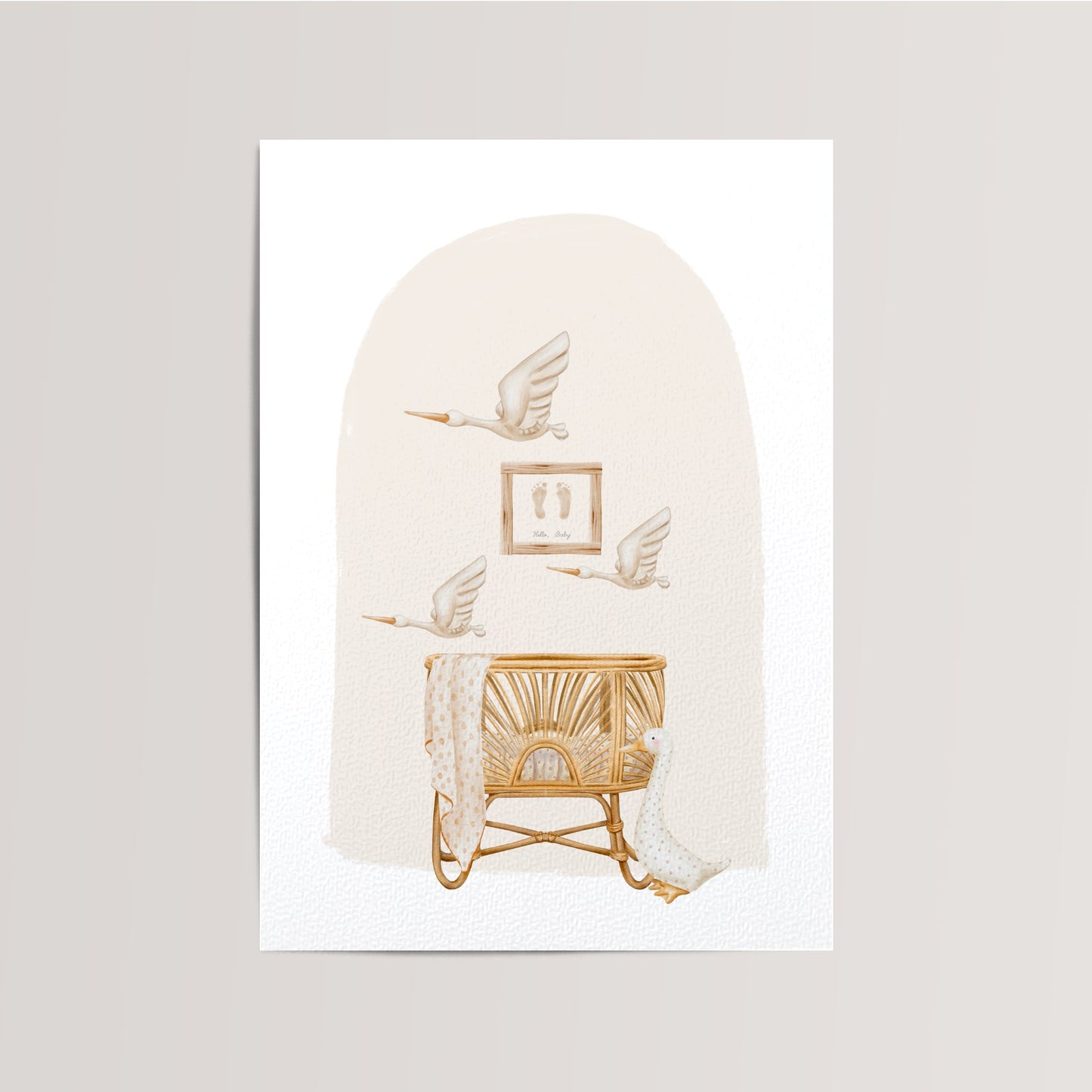 Boho Babykamer Print