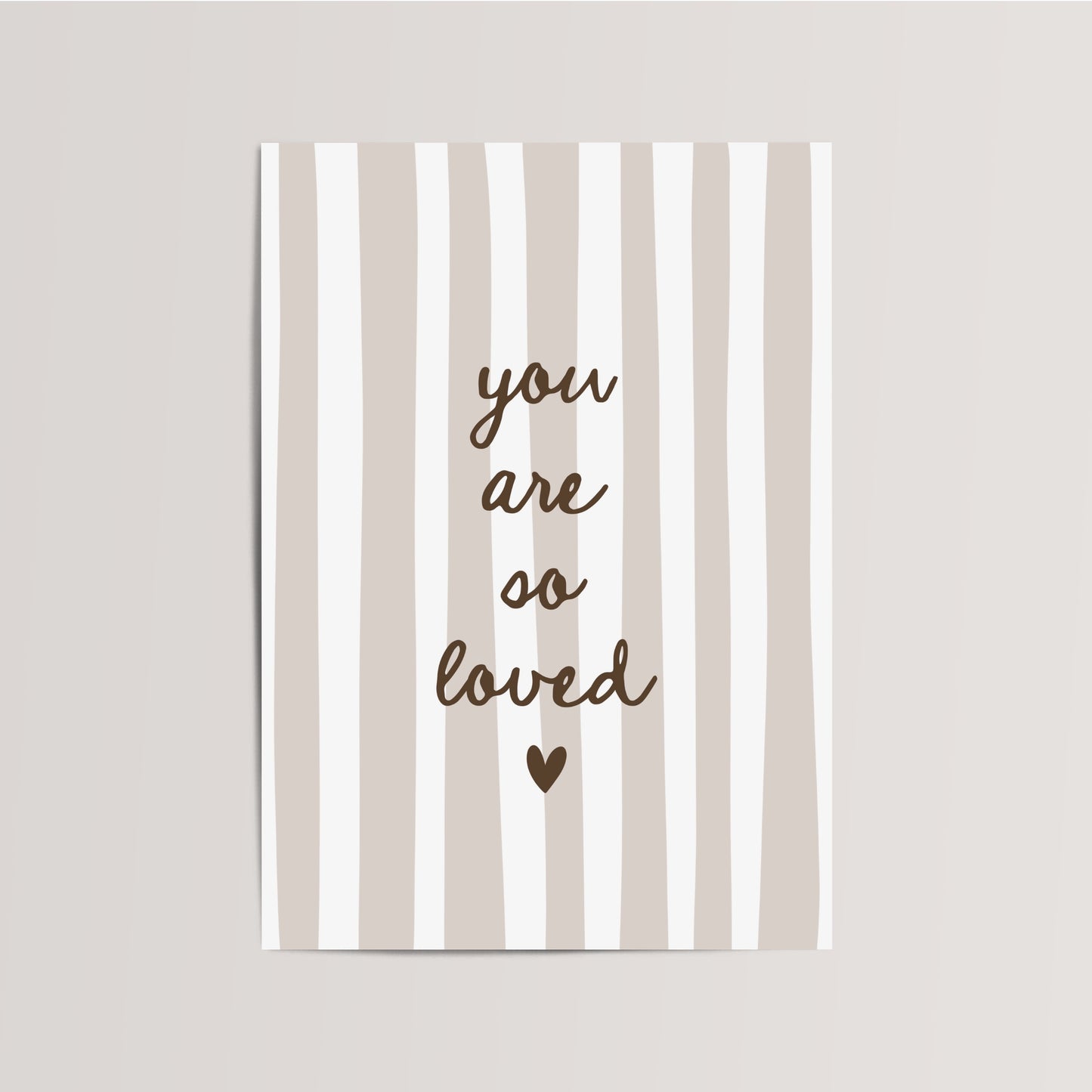 You are so Loved Kinderkamer Print