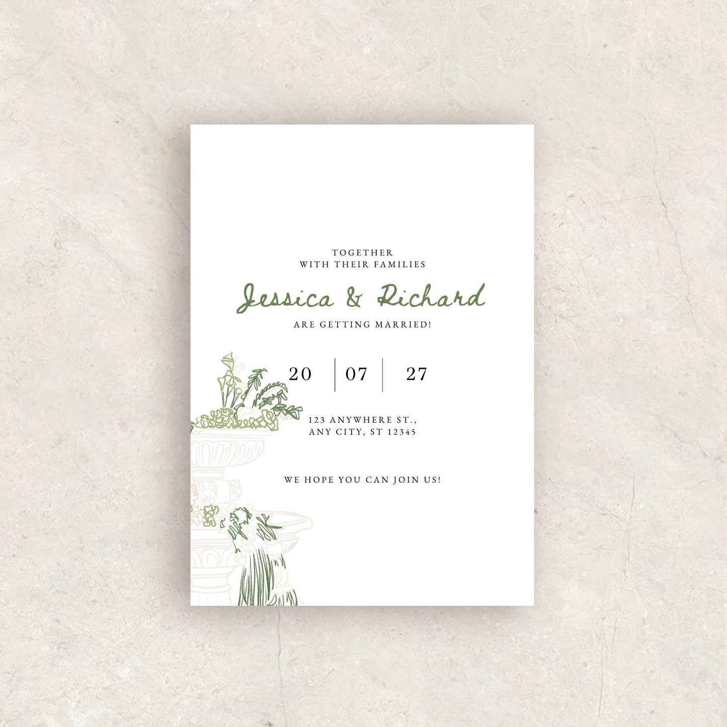Wedding Invitation Template