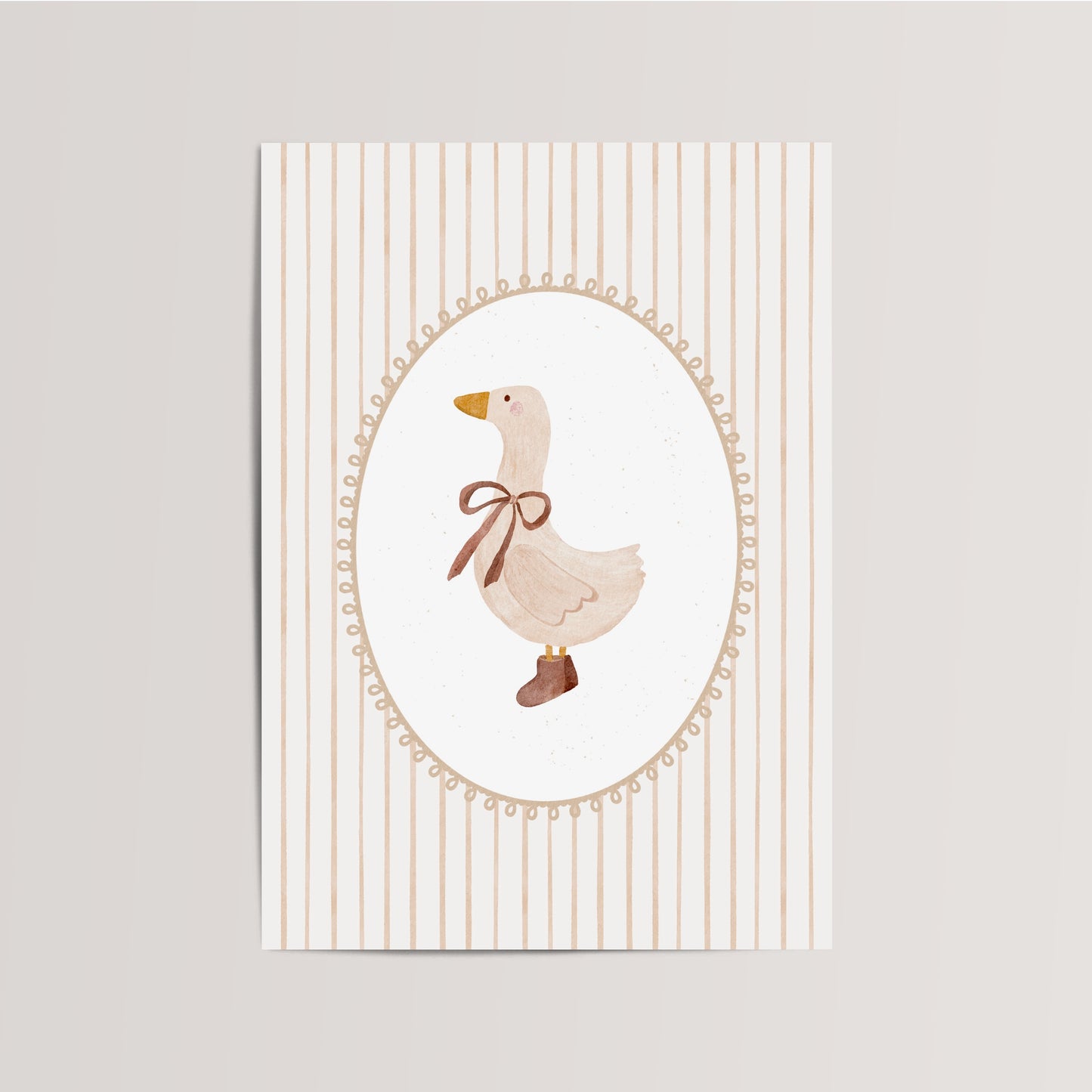 Gans Kinderkamer Print