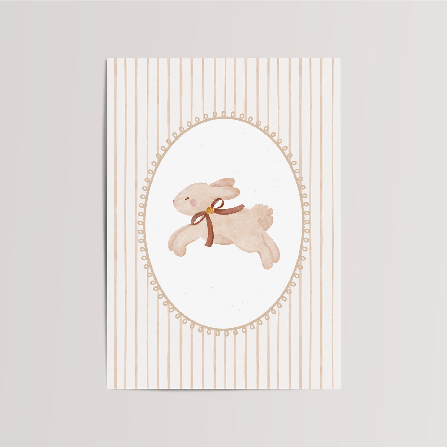 Konijn Kinderkamer Print