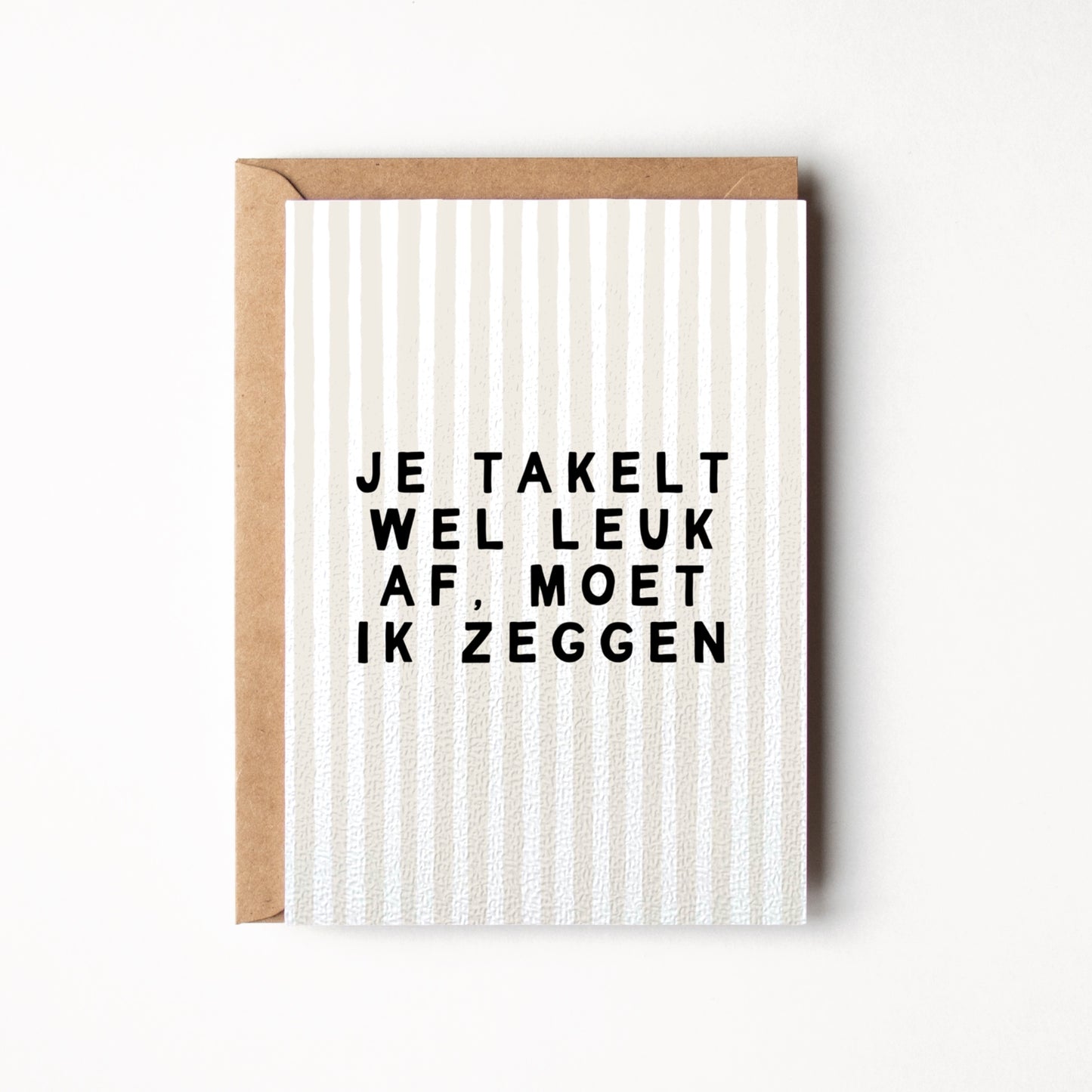 Grappige Verjaardagskaart met Tekst