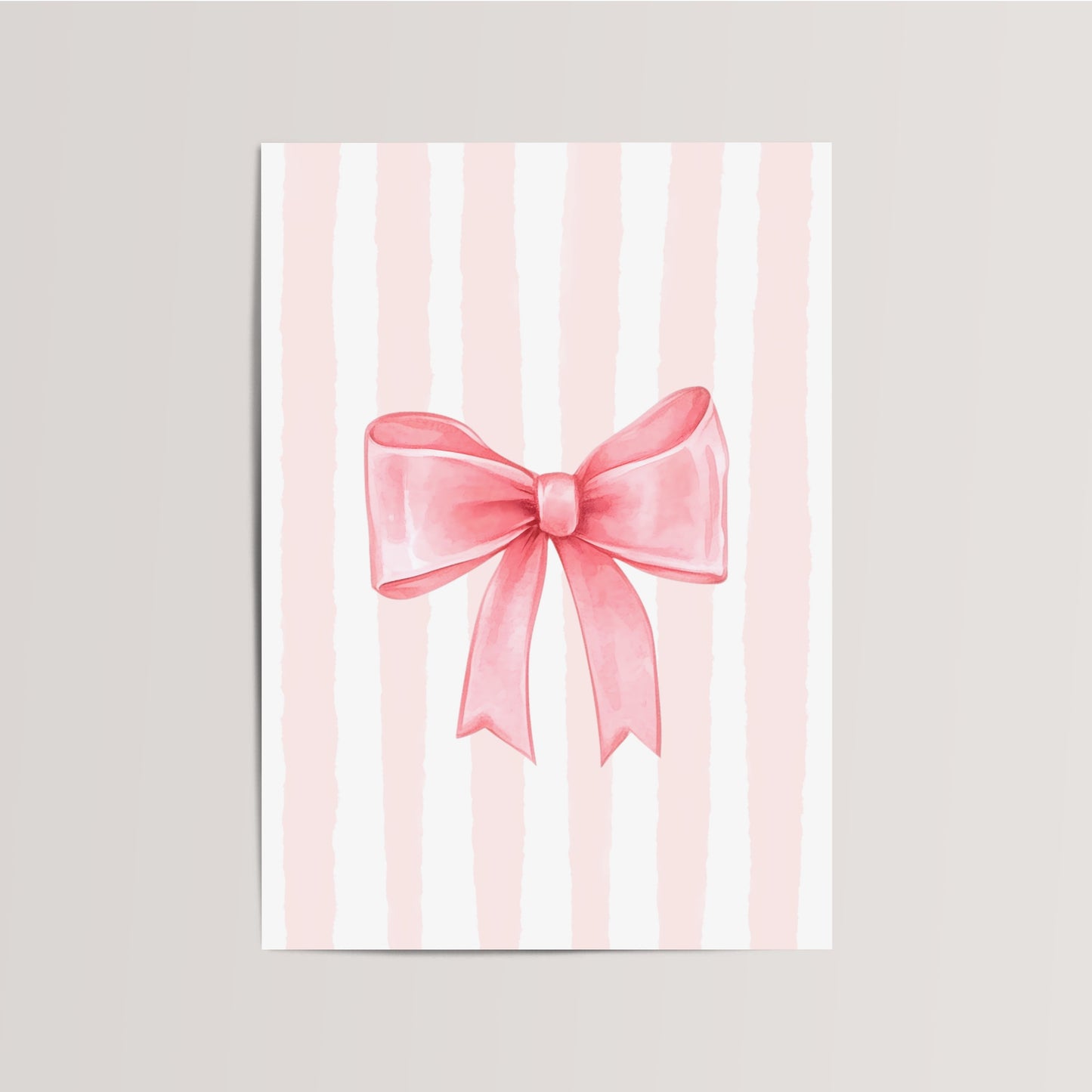 Bow Coquette Kinderkamer Print