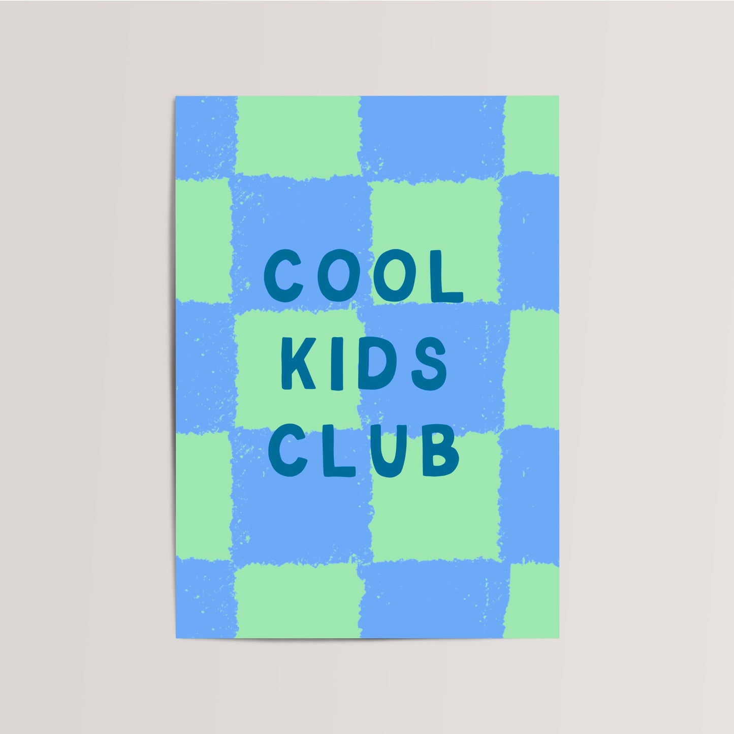 Cool Kids Club Kinderkamer Print