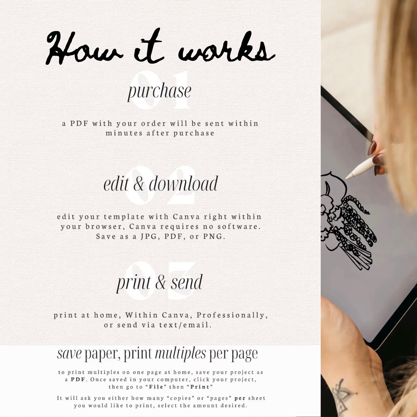 Customizable Fathers Day Print | Canva Template