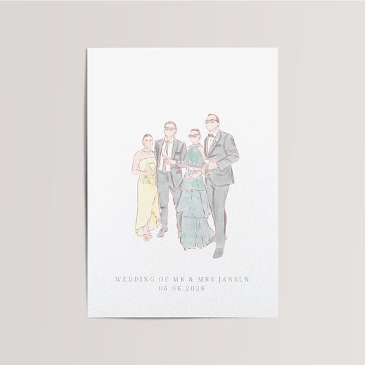Live Wedding Illustrator vs. Photobooth: Wat Past Het Beste Bij Jullie Bruiloft?