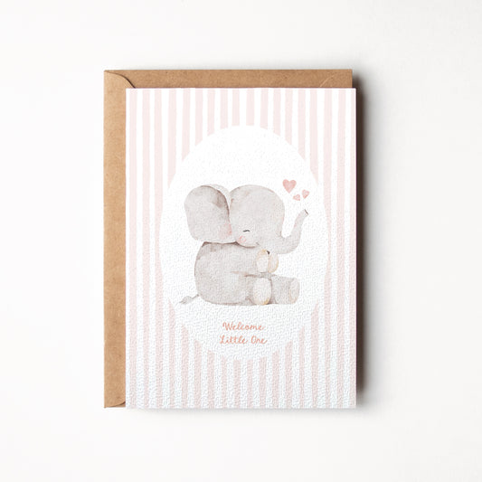 Welcome Little One Baby Kaartje