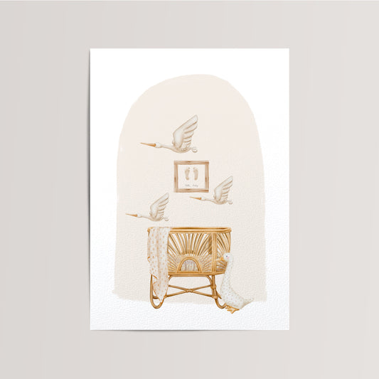 Boho Babykamer Print