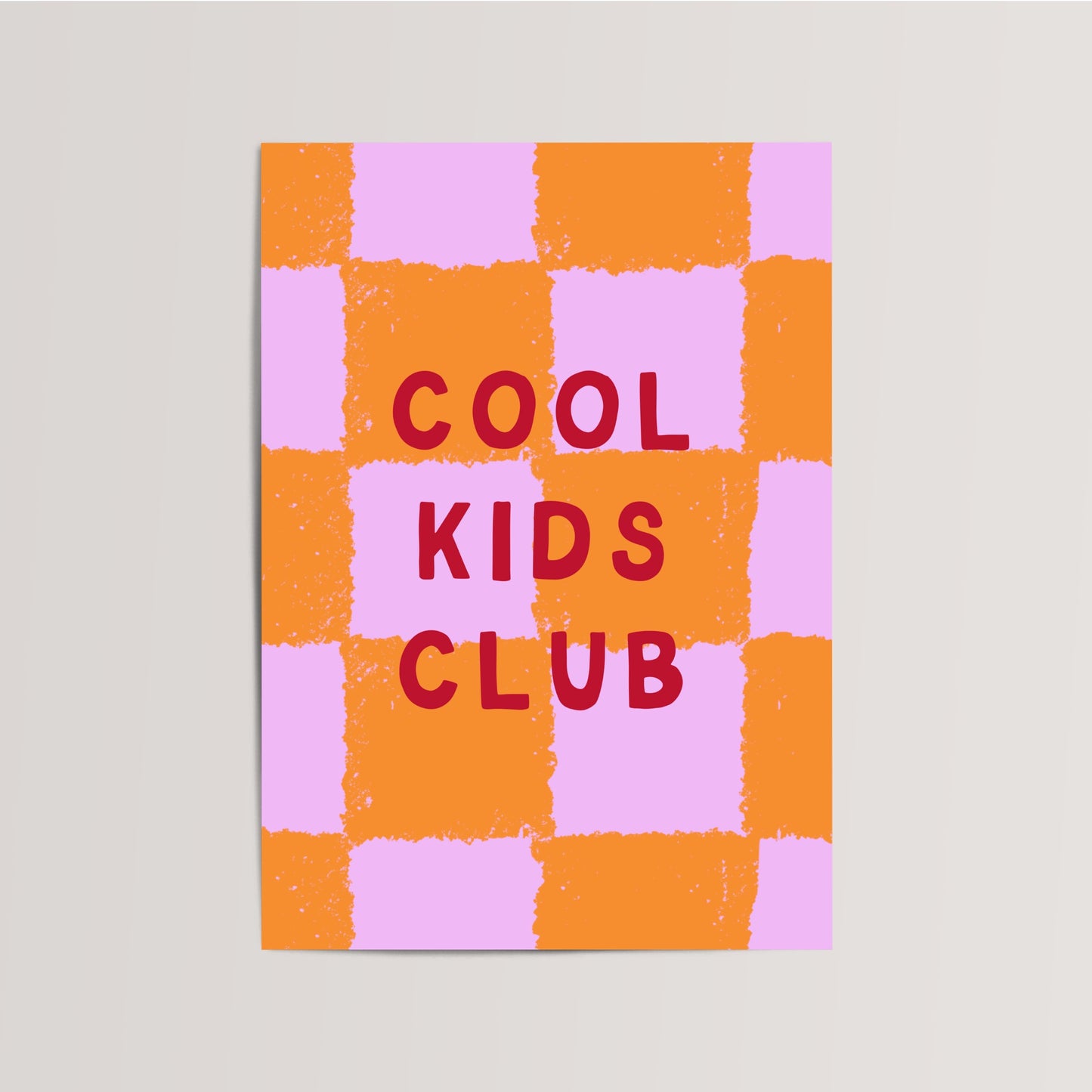 Cool Kids Club Kinderkamer Print
