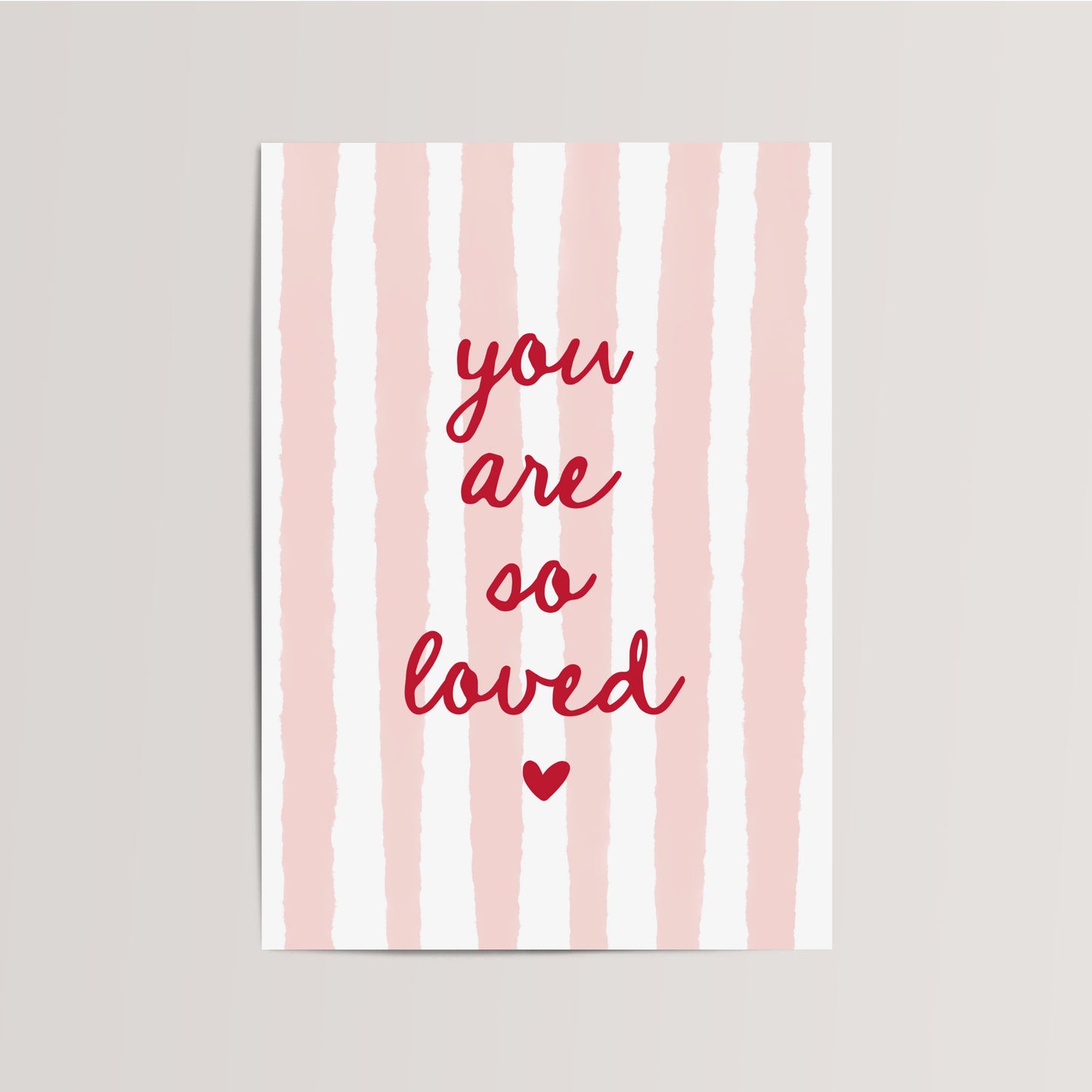 You are so Loved Kinderkamer Print