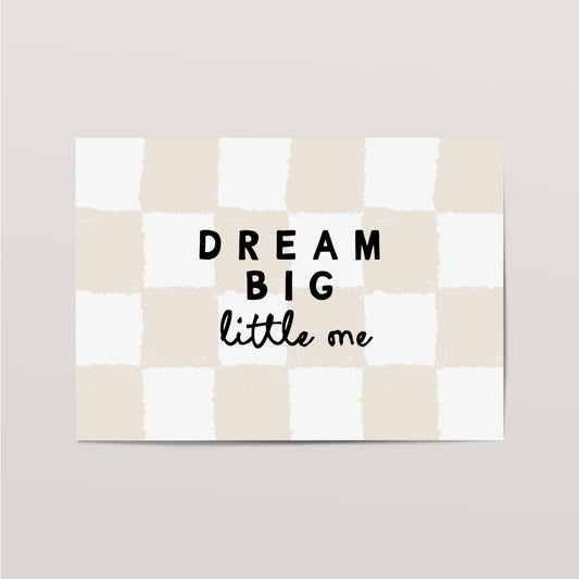 Checkered Kinderkamer Print