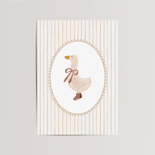 Gans Kinderkamer Print