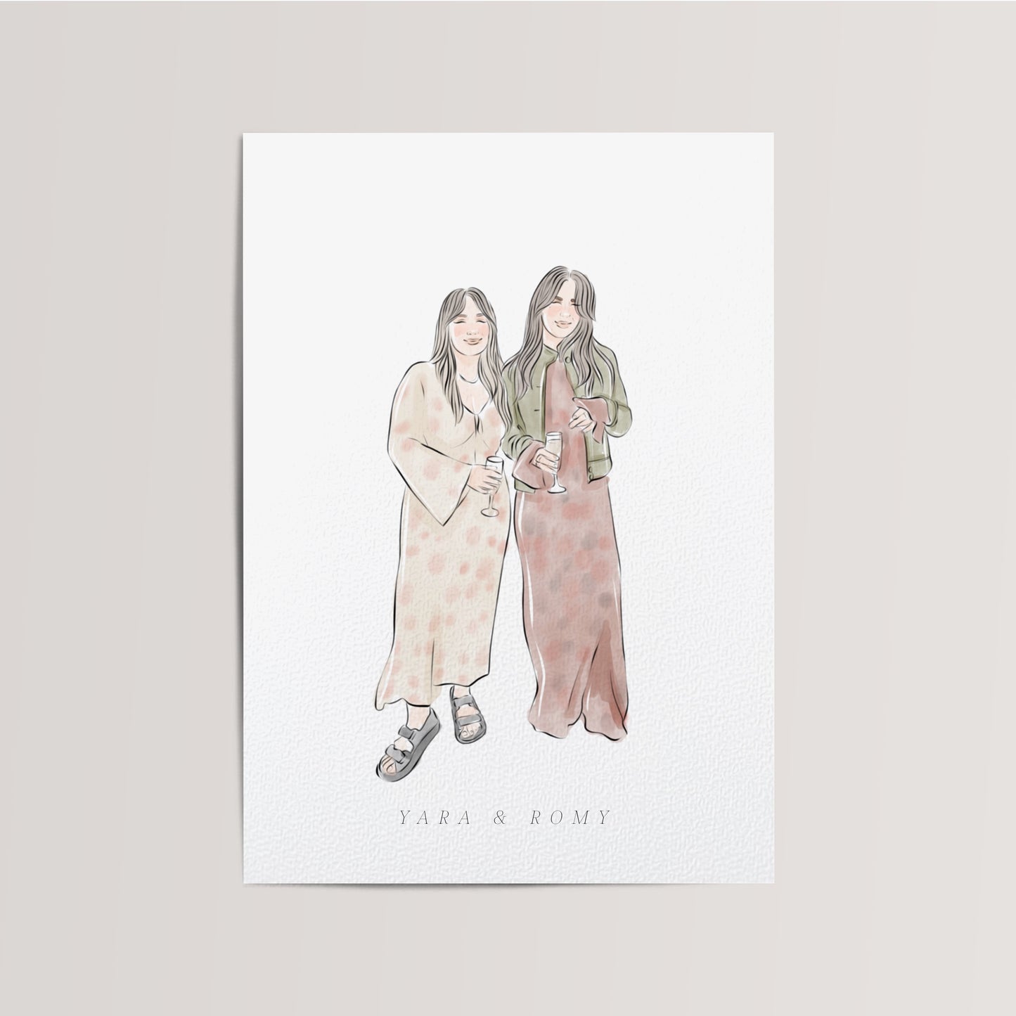 Aanbetaling Live Wedding / Event Illustrations