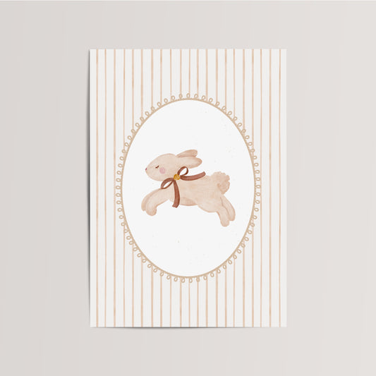 Konijn Kinderkamer Print