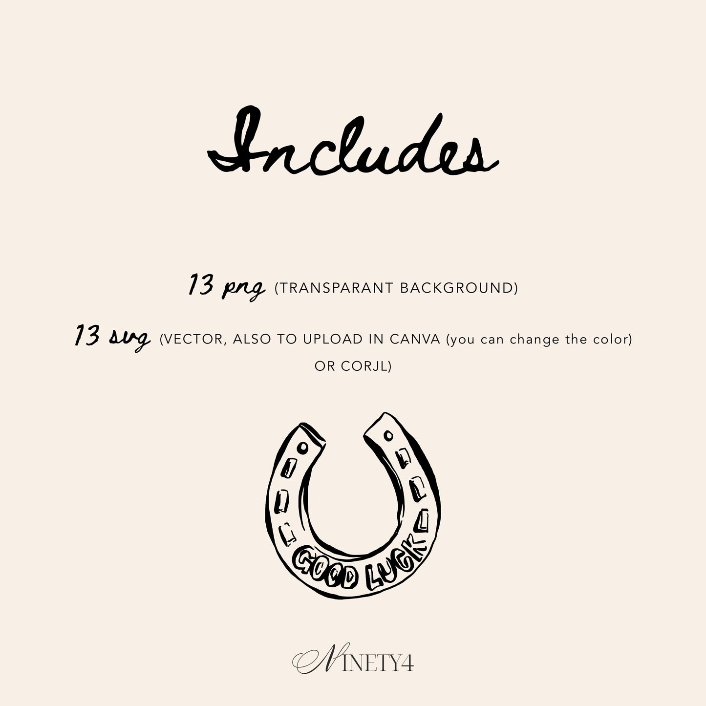 Hand Drawn Cowboy Clipart Set, Western PNG SVG