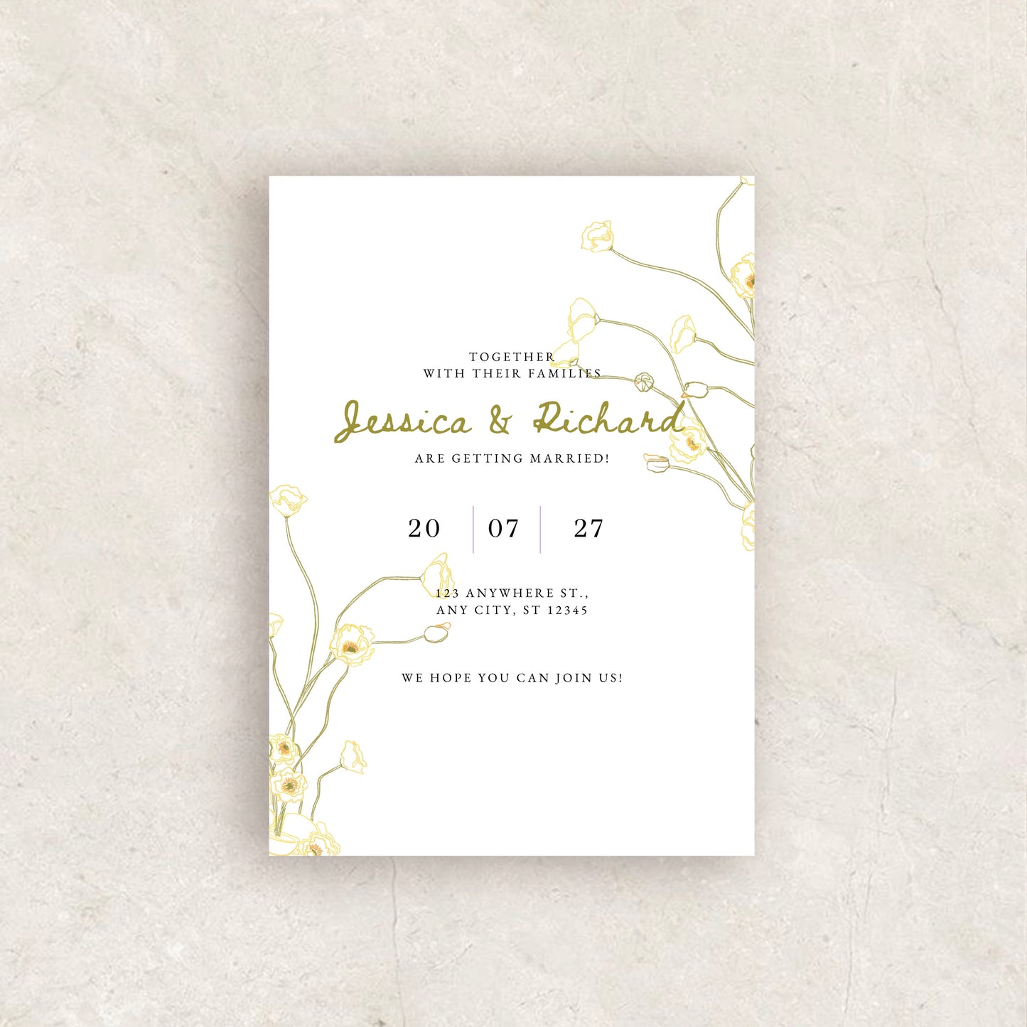 Wedding Invitation Template