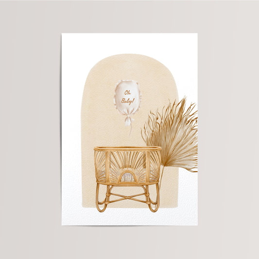 Boho Babykamer Print
