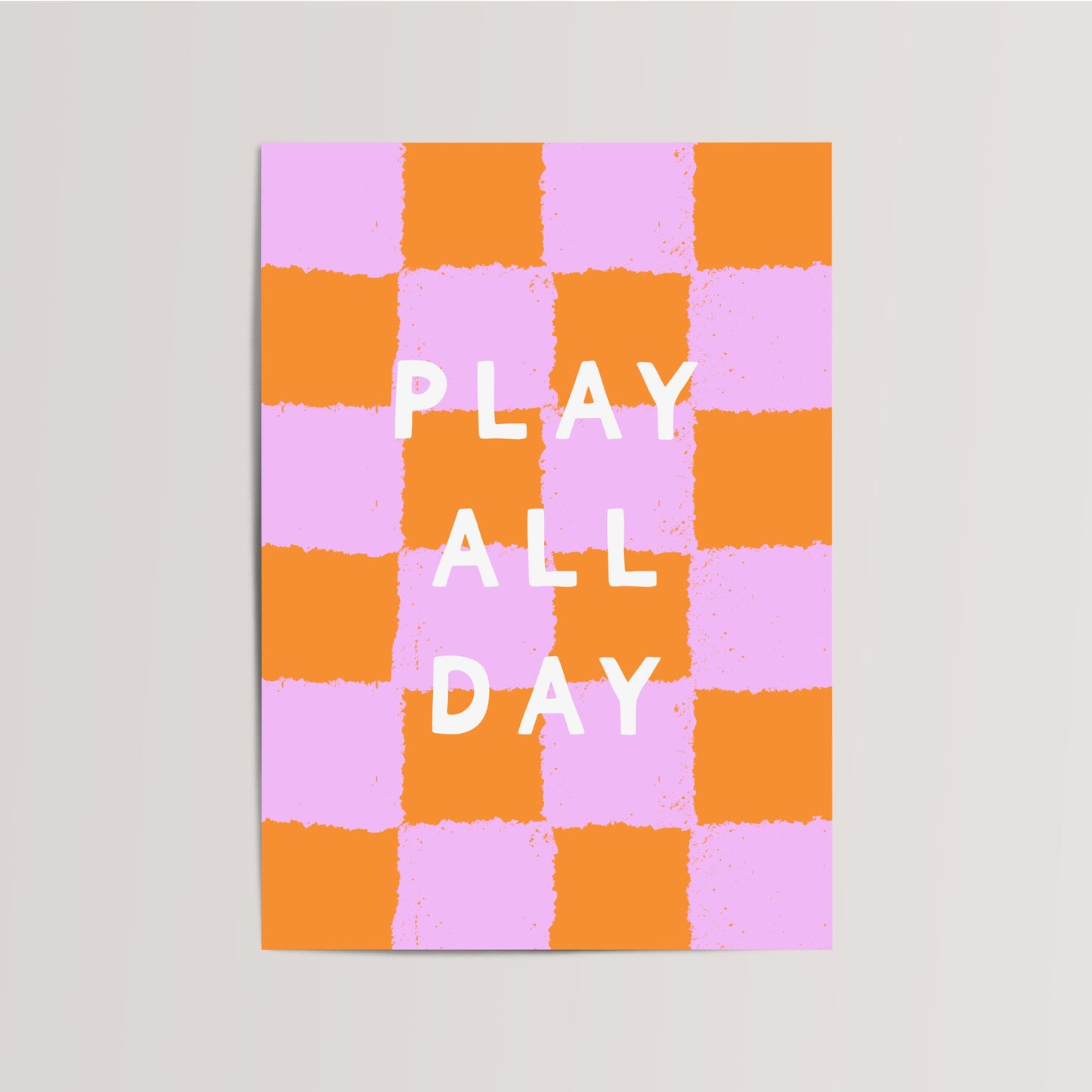 Play All Day Kinderkamer Print