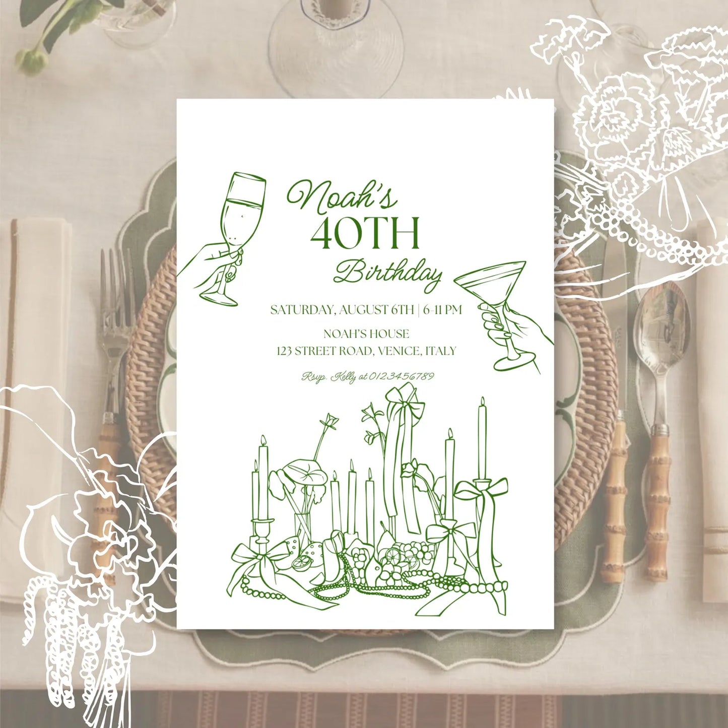 Birthday Party Invitation | Printable Canva Template