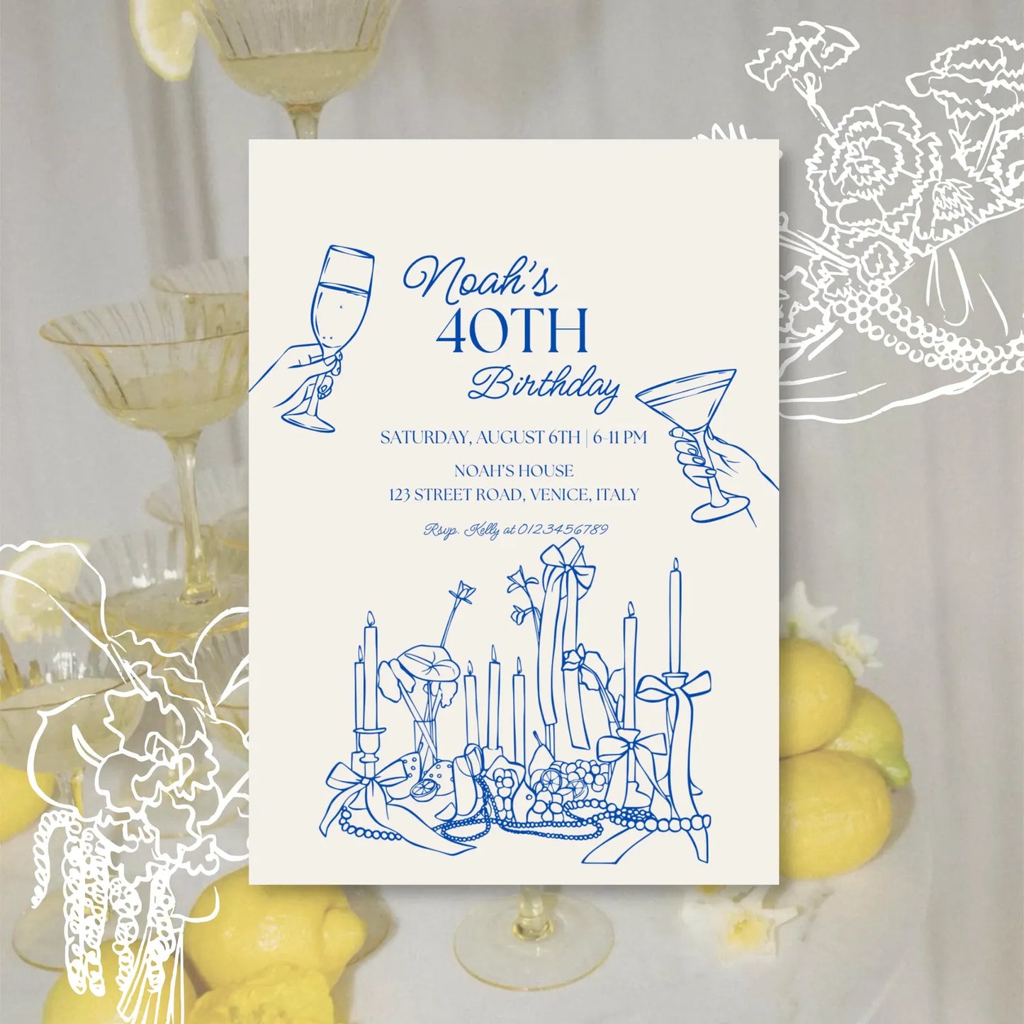 Birthday Party Invitation | Printable Canva Template