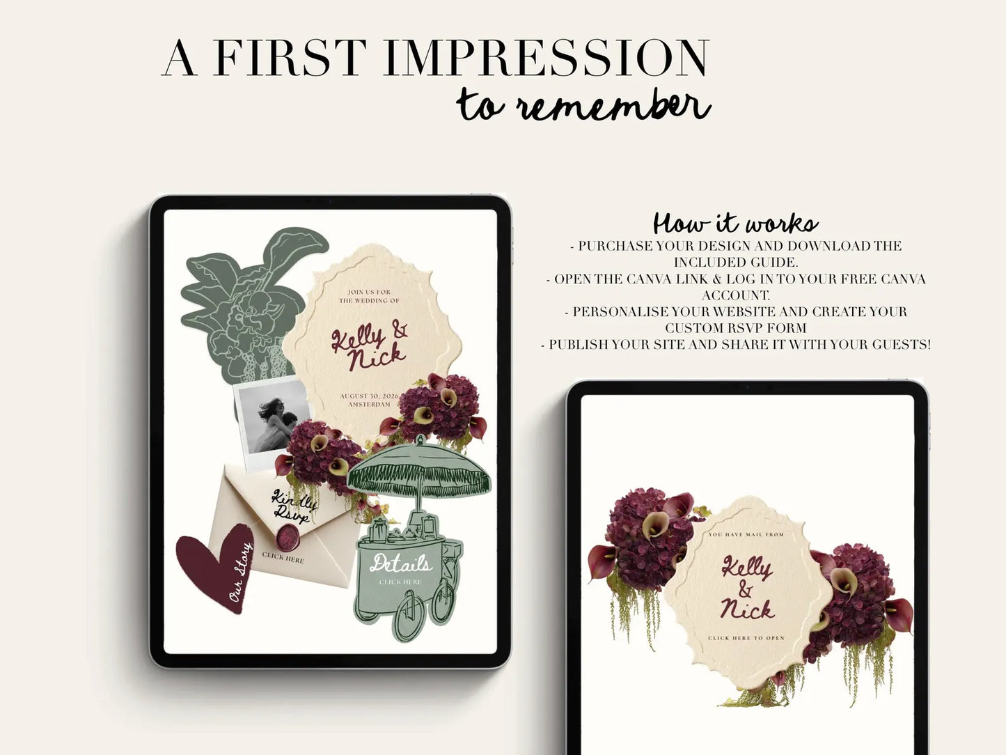 Wedding Invitation Website