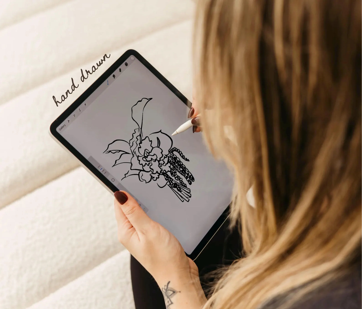 Beige & Black Wedding Invitation Template