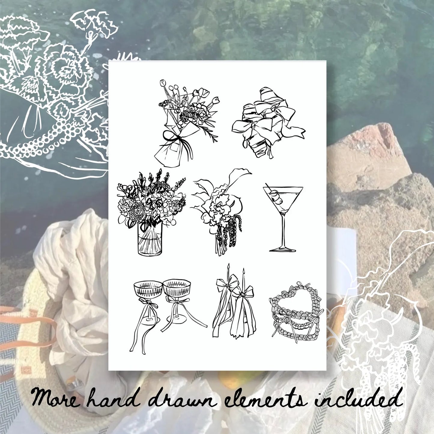 Hand Drawn Polk Dot Birthday Party Invitation
