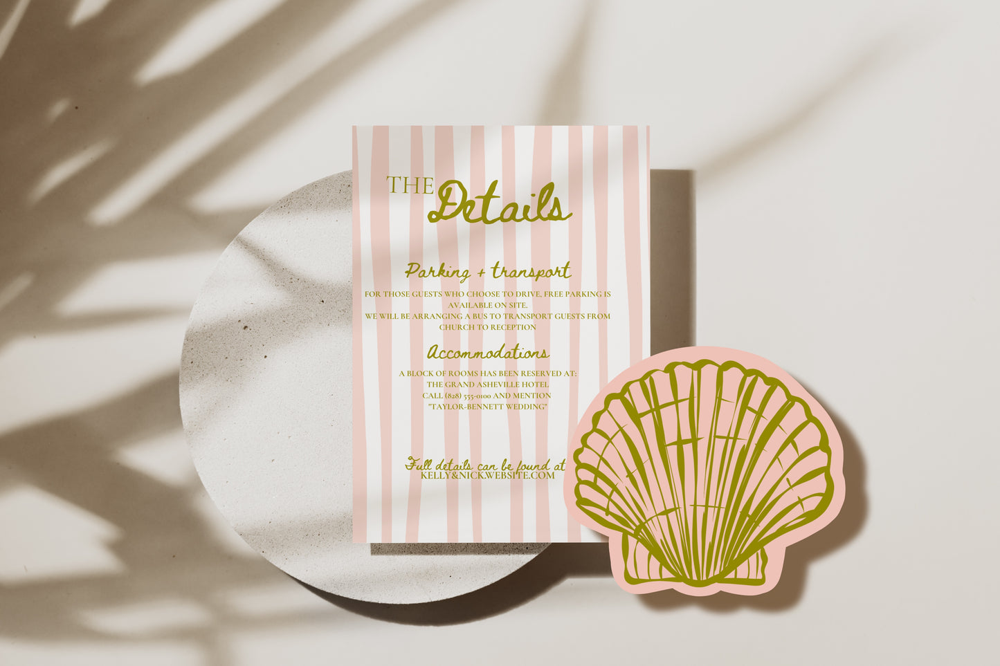 Wedding Invitation Suite Canva Template