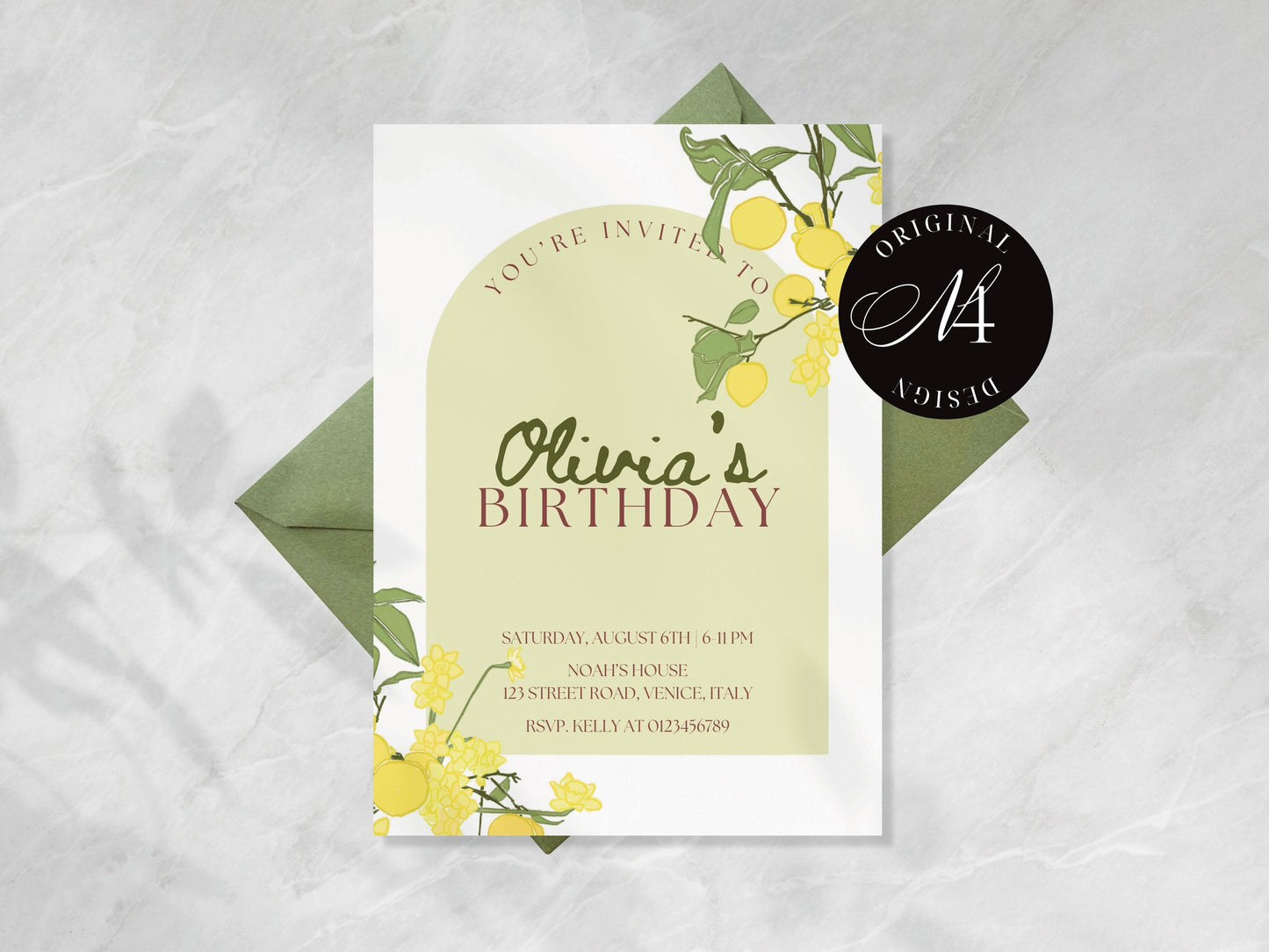 Birthday Party Invitation