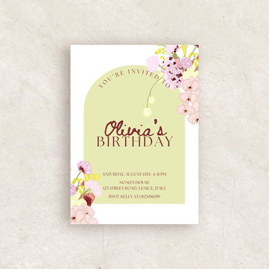 Birthday Party Invitation