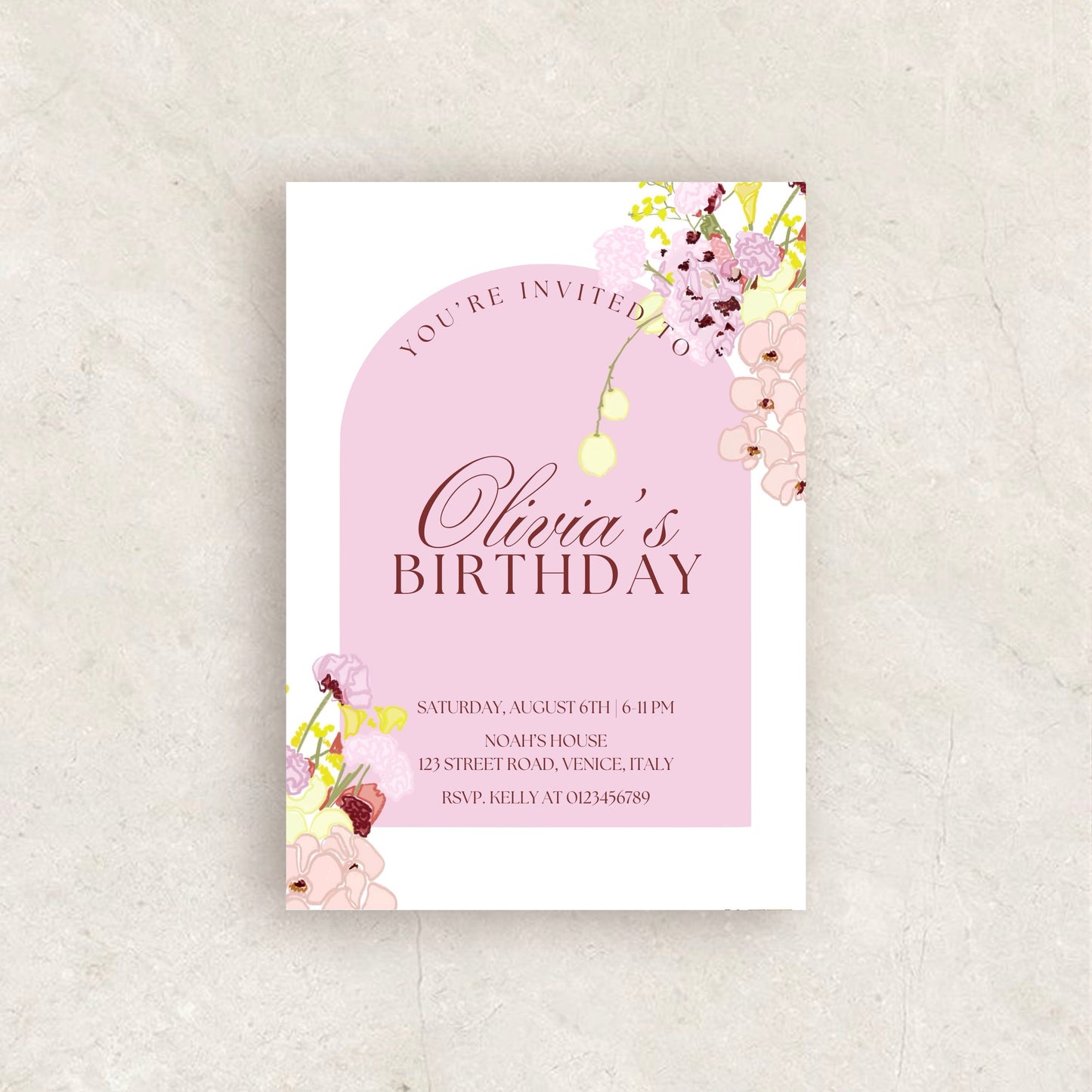 Birthday Party Invitation