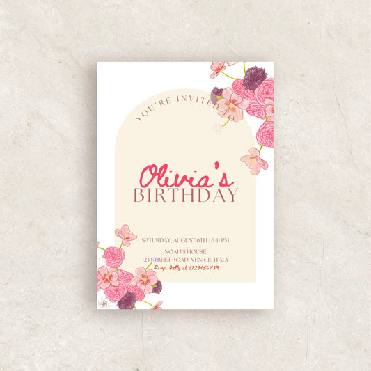 Birthday Party Invitation