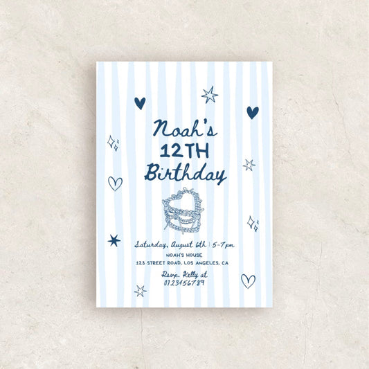 Birthday Party Invitation | Printable Canva Template