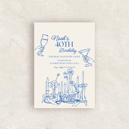 Birthday Party Invitation | Printable Canva Template