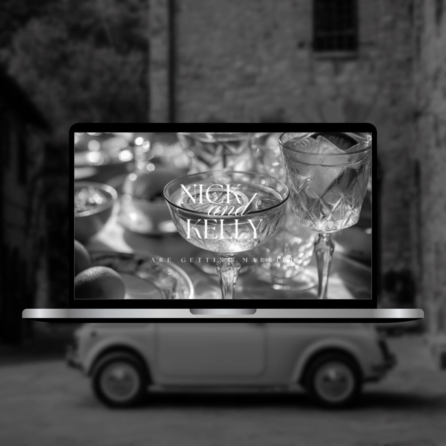 Canva Wedding Website Template | Digital Wedding Invitation