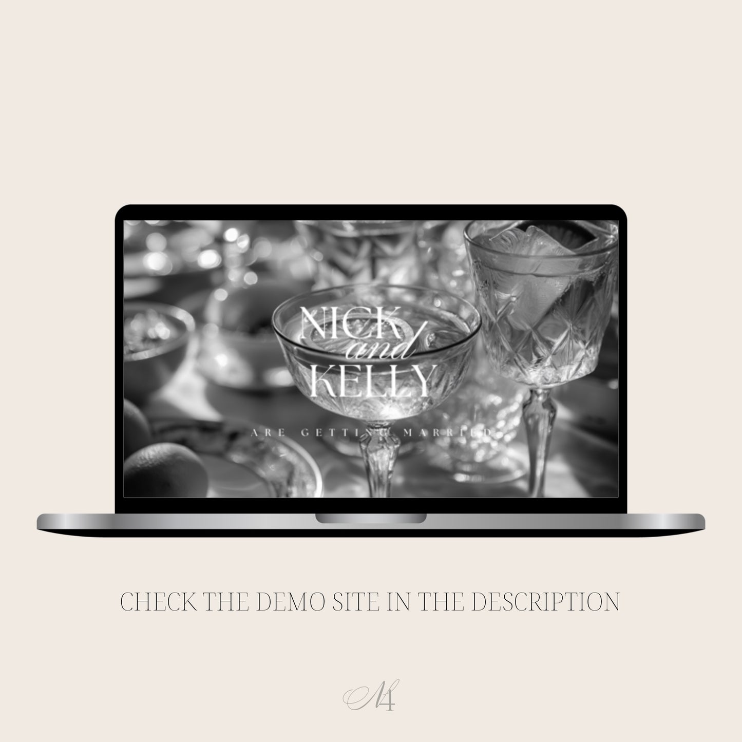 Canva Wedding Website Template | Digital Wedding Invitation