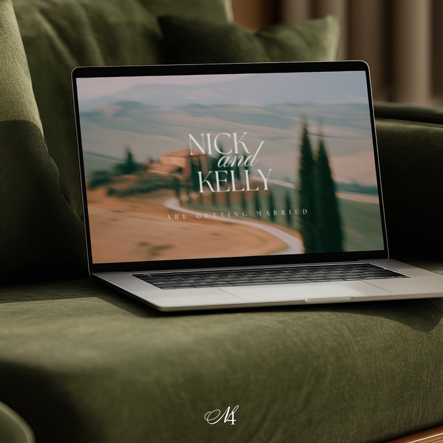 Italian Canva Wedding Website Template | Digital Wedding Invitation