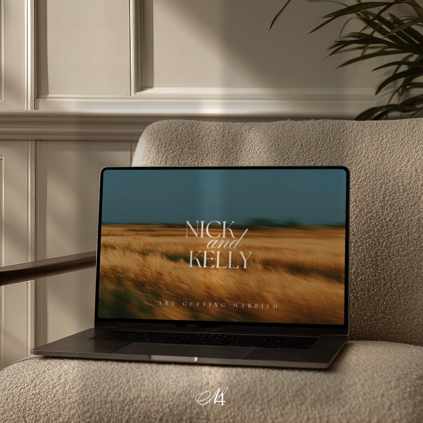 Western Canva Wedding Website Template | Digital Wedding Invitation