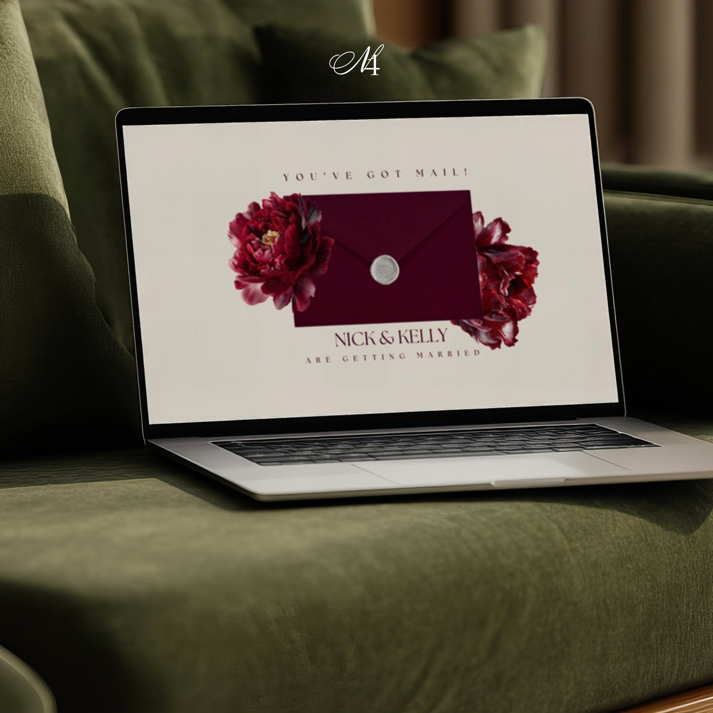 Old Money Canva Wedding Website Template | Digital Wedding Invitation