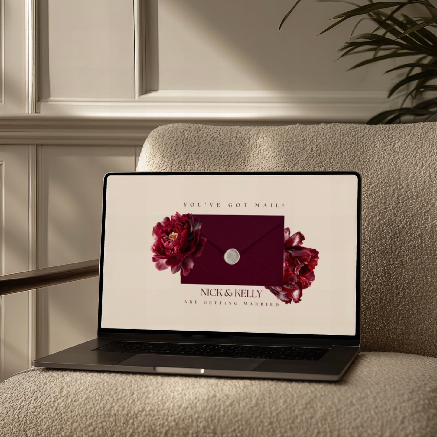Old Money Canva Wedding Website Template | Digital Wedding Invitation