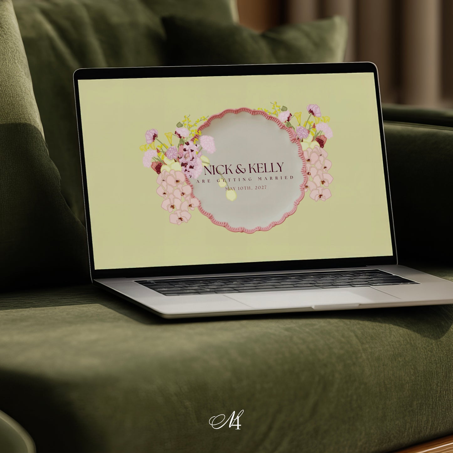 Colorful Canva Wedding Website Template | Digital Wedding Invitation