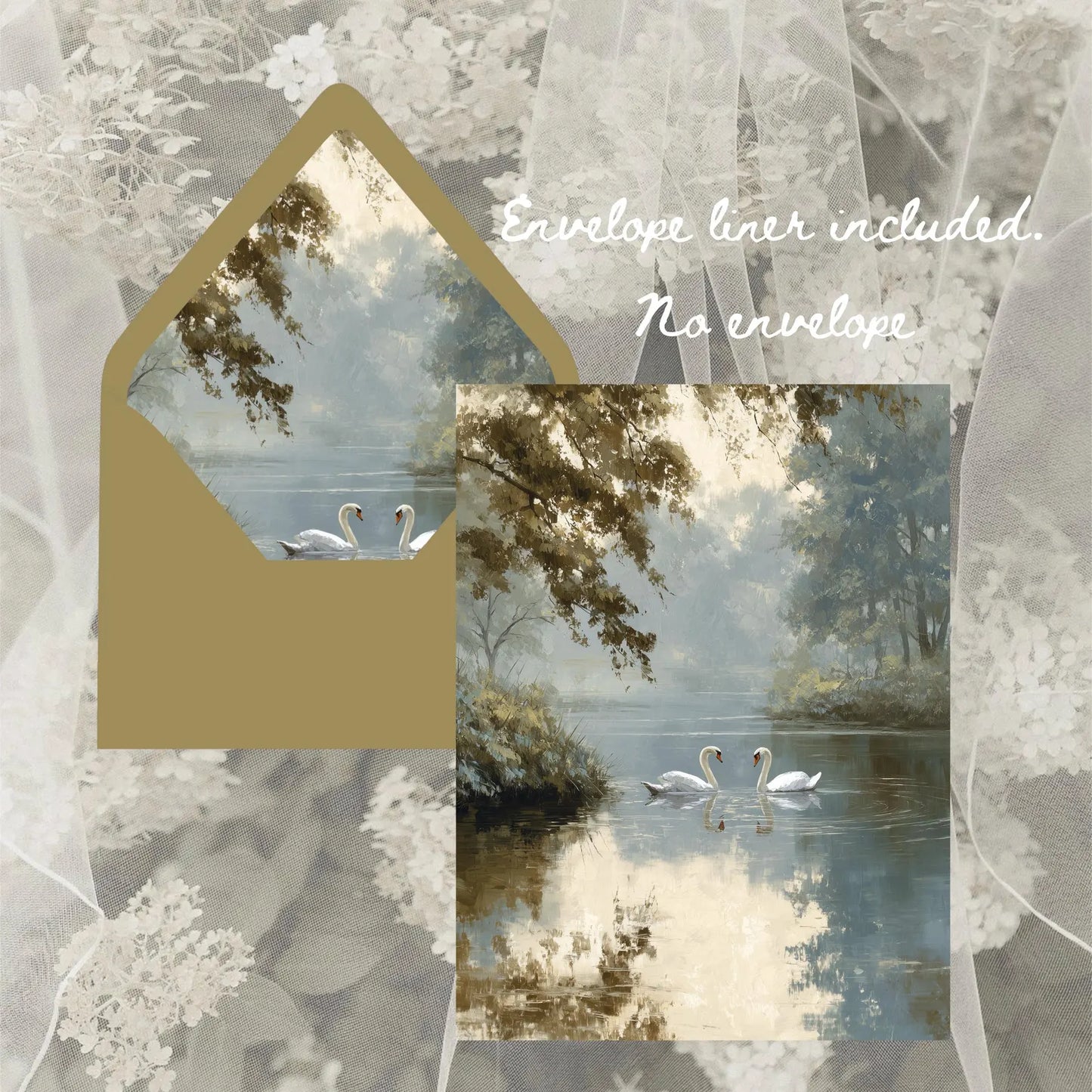 Floral Wedding Invitation Suite Canva Template