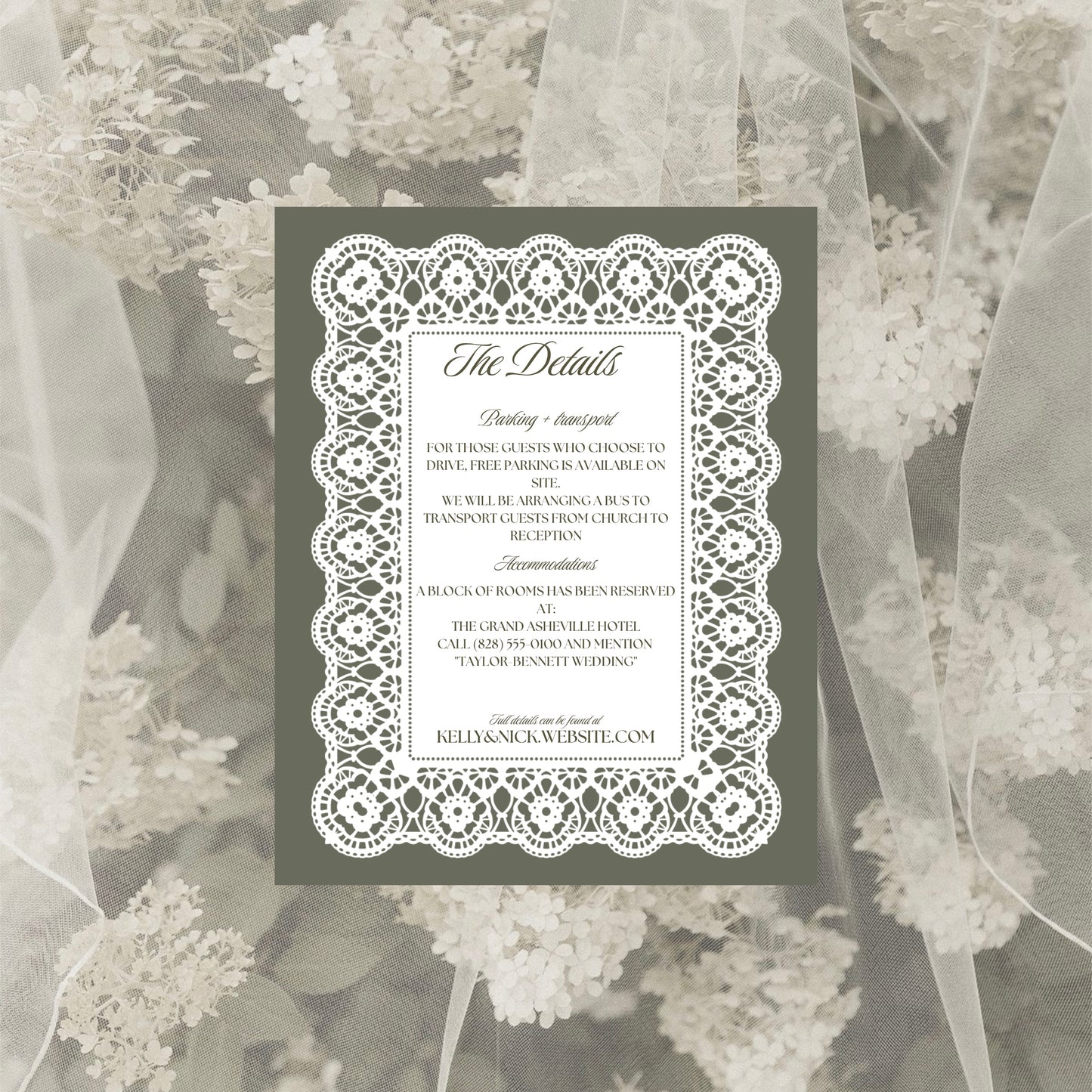 Italian Wedding Invitation Suite Canva Template