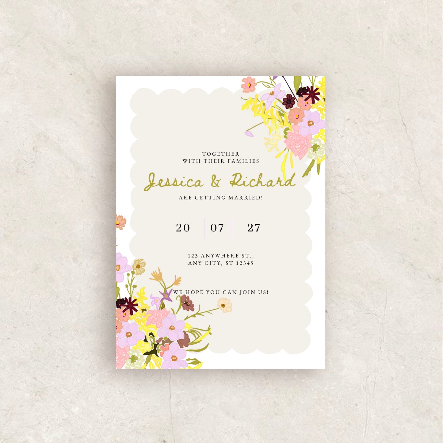 Wedding Invitation Template