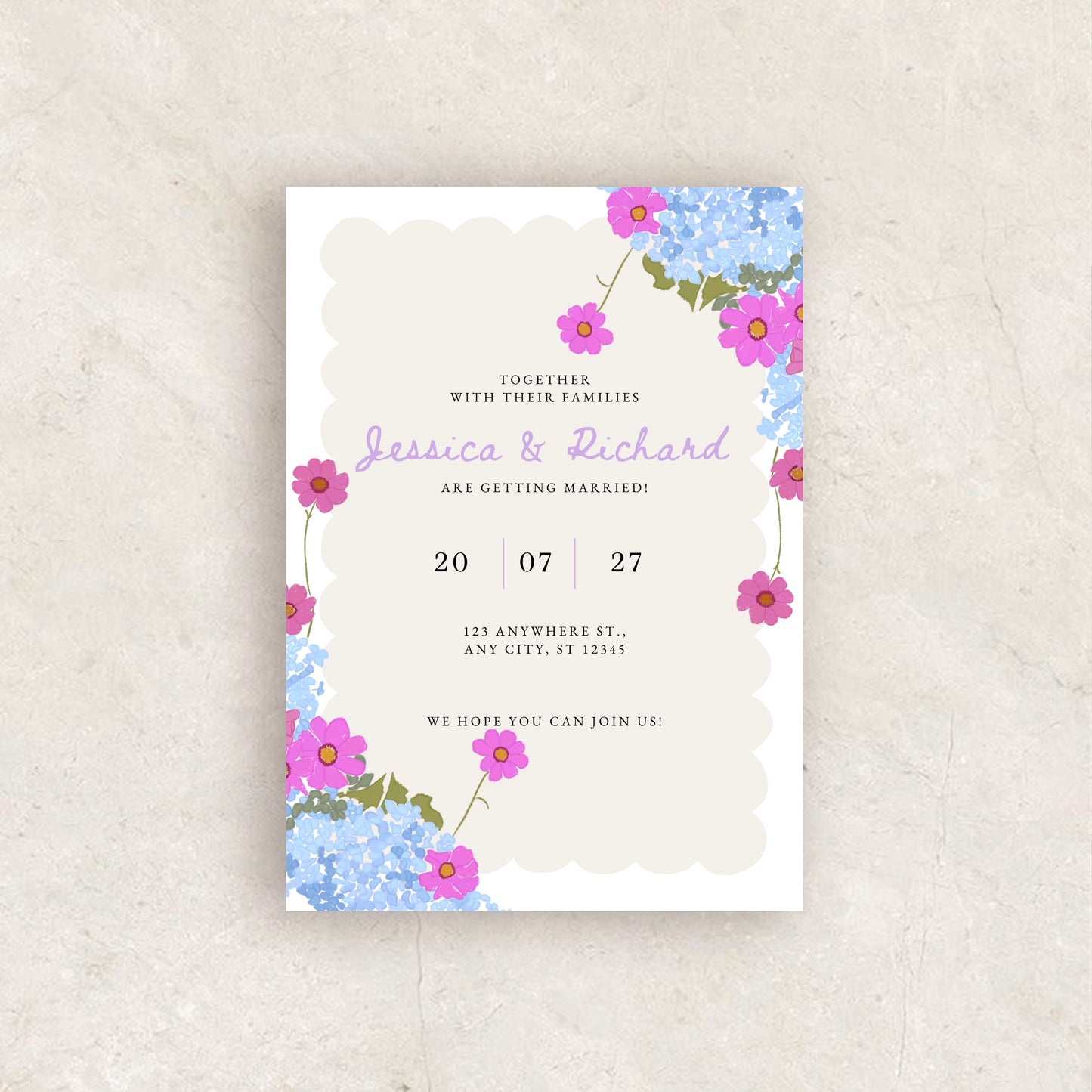 Wedding Invitation Template