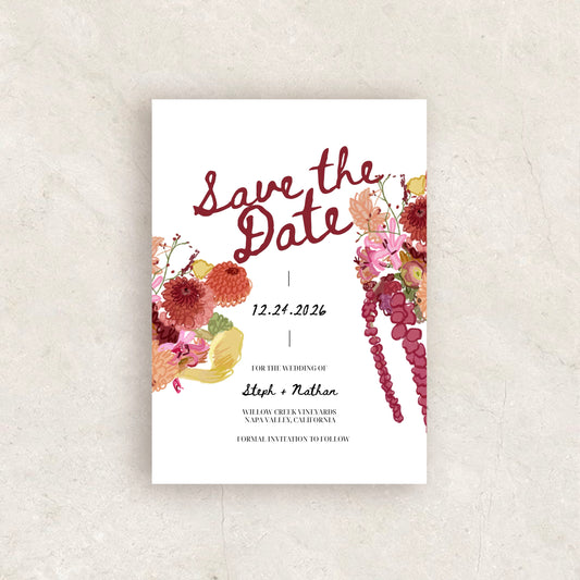 Whimsical Save The Date Template
