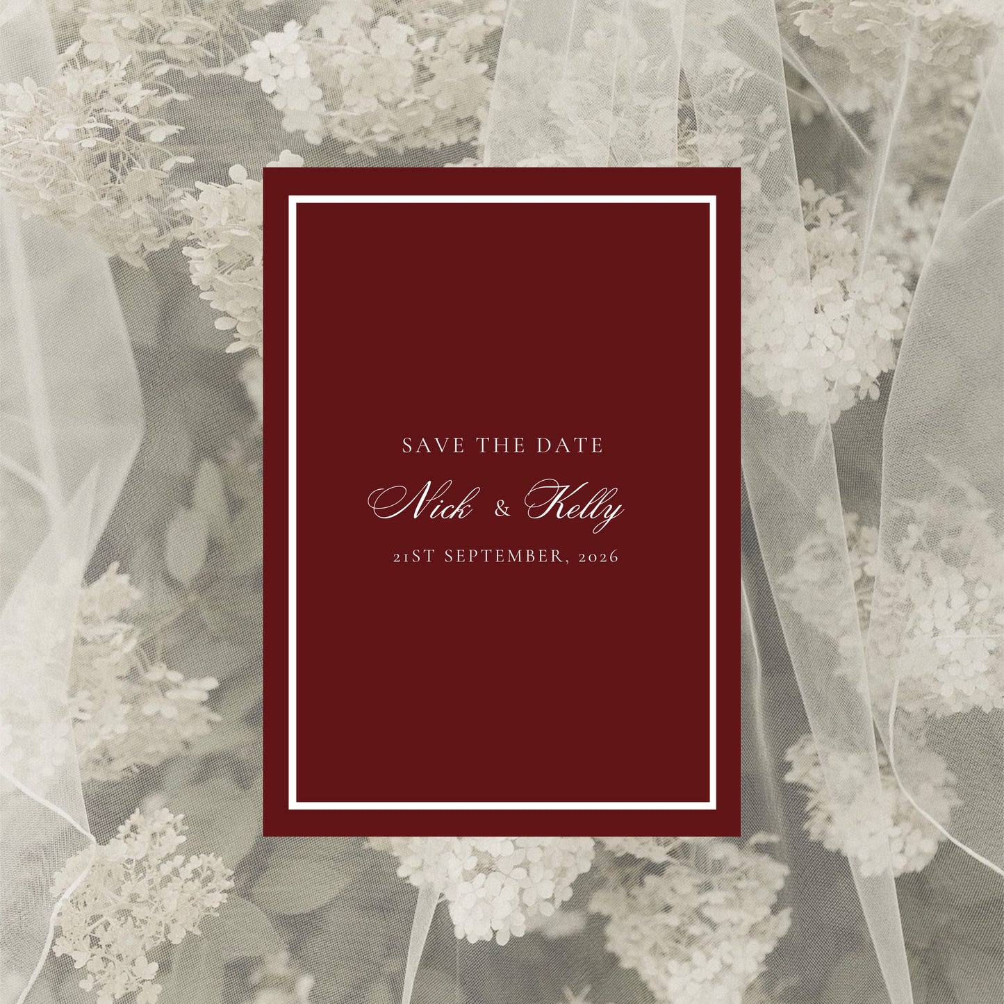 Luxury Old Money Wedding Invitation Suite Template
