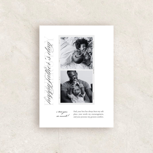 Customizable Fathers Day Photo Collage Poster | Canva Template