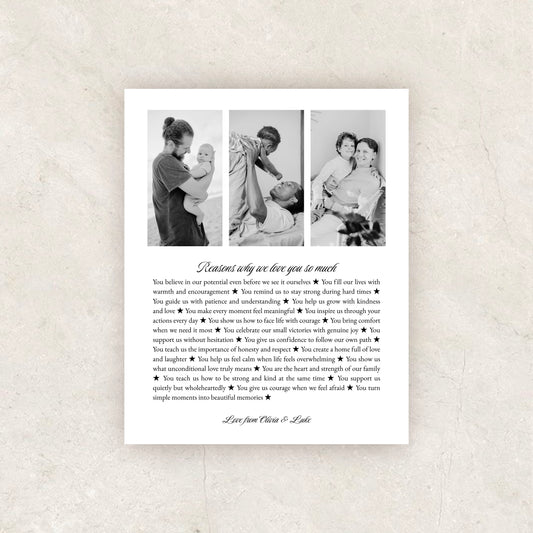 Customizable Fathers Day Print | Canva Template