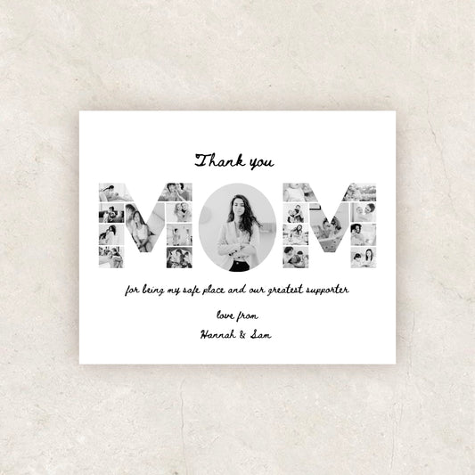 Customizable Mothers Day Photo Collage Poster | Canva Template